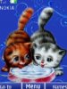 Kittens and milk