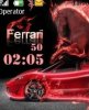Ferrari Clock