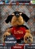 Valentine dog
