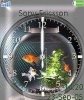 Aquarium clock