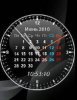 Black calendar