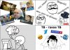 Смешные комиксы