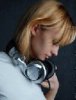 Girl With Headphones