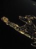 Планета ночью