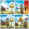 Ржачные приключения напуганного страуса