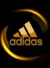 Gold adidas