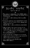 Death Note - правила пользования тетрадью Death Note - правила пользования тетрадью