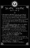 Death Note - правила пользования тетрадью Death Note - правила пользования тетрадью
